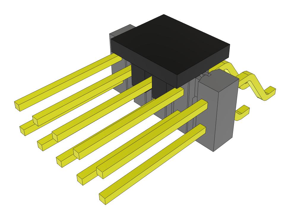 Samtec Tsm-105-03-F-Dh-P-Fr Connector, R/a Hdr, 10Pos, 2Row, 2.54mm, Smt