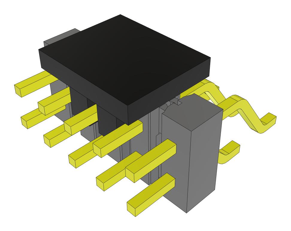 Samtec Tsm-105-04-T-Dh-P-Fr Connector, R/a Hdr, 10Pos, 2Row, 2.54mm, Smt