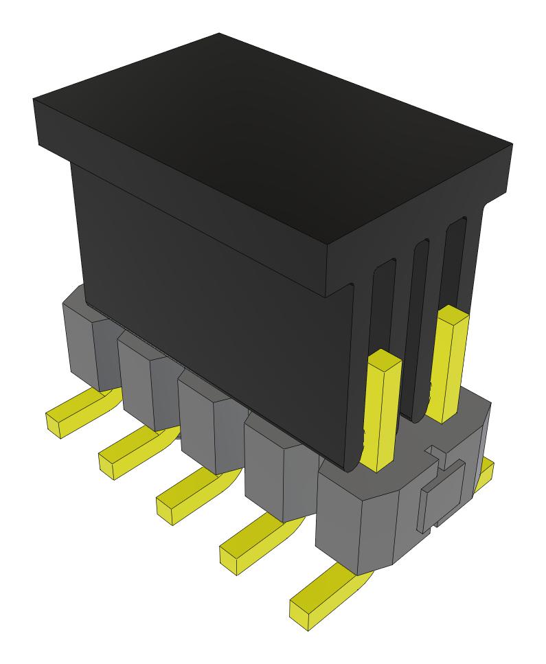 Samtec Tsm-105-04-T-Dv-A-P-Fr Connector, Header, 10Pos, 2Row, 2.54mm, Smt