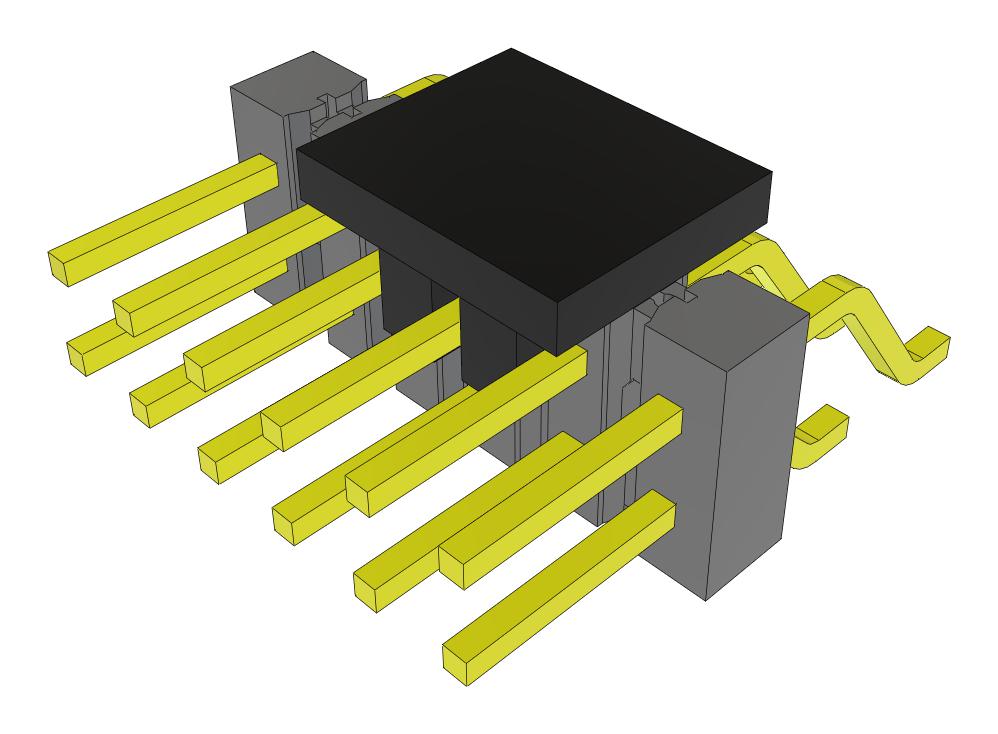 Samtec Tsm-106-01-F-Dh-P-Fr Connector, R/a Hdr, 12Pos, 2Row, 2.54mm, Smt