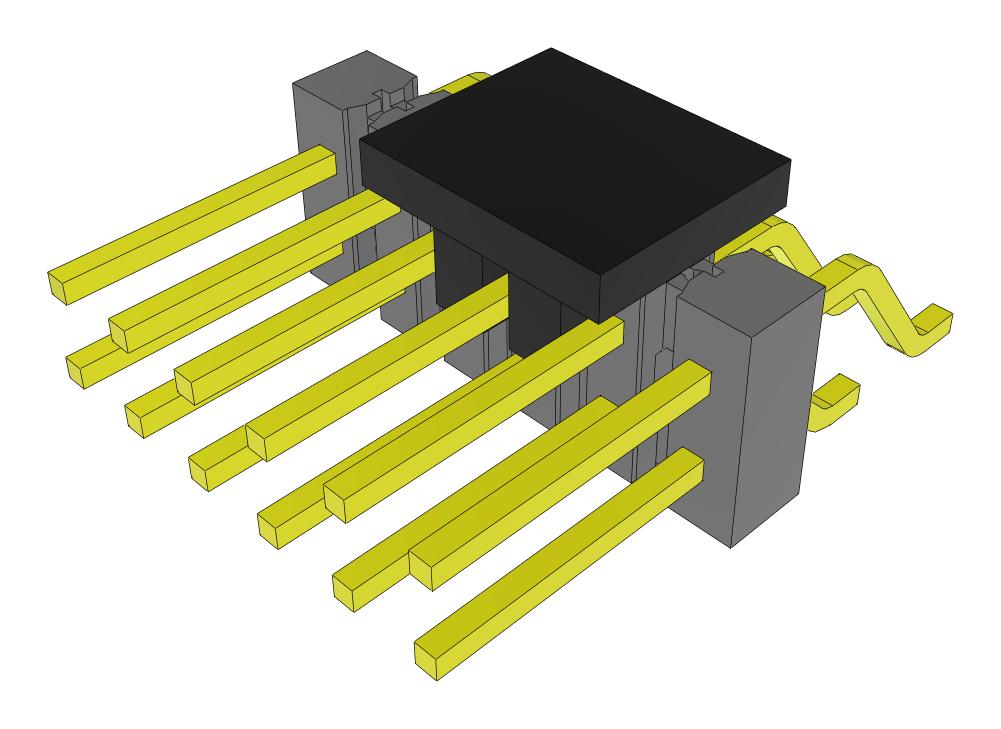 Samtec Tsm-106-02-T-Dh-P-Fr Connector, R/a Hdr, 12Pos, 2Row, 2.54mm, Smt