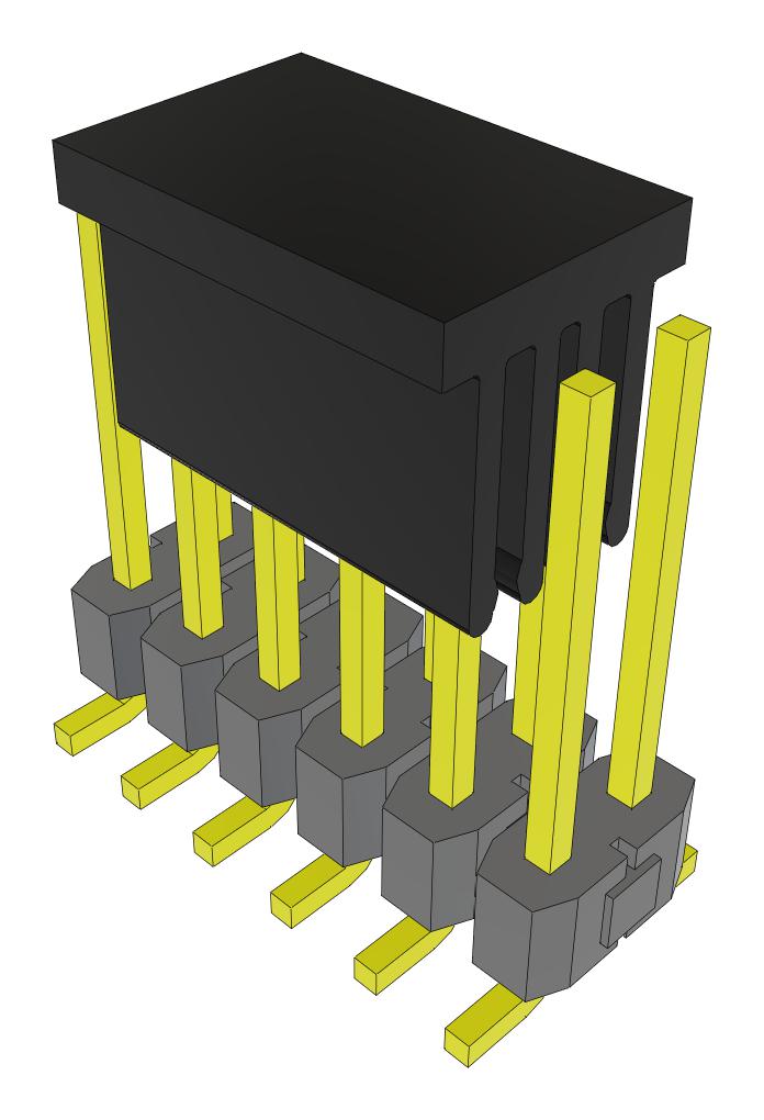 Samtec Tsm-106-03-L-Dv-P-Fr Connector, Header, 12Pos, 2Row, 2.54mm, Smt