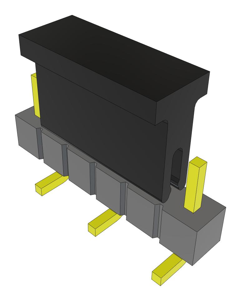 Samtec Tsm-106-04-L-Sv-P-Fr Connector, Header, 6Pos, 1Row, 2.54mm, Smt