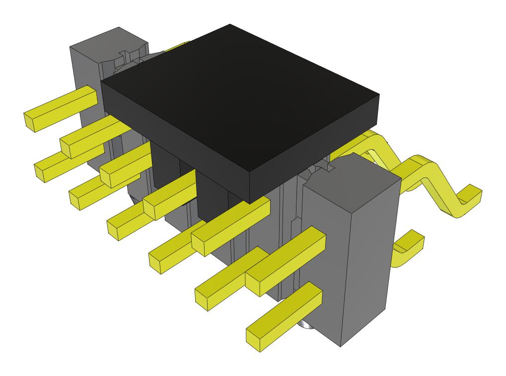 Samtec Tsm-106-04-T-Dh-A-P-Fr Connector, R/a Hdr, 12Pos, 2Row, 2.54mm, Smt