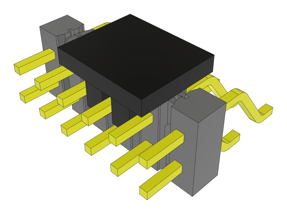 Samtec Tsm-106-04-T-Dh-P-Fr Connector, R/a Hdr, 12Pos, 2Row, 2.54mm, Smt