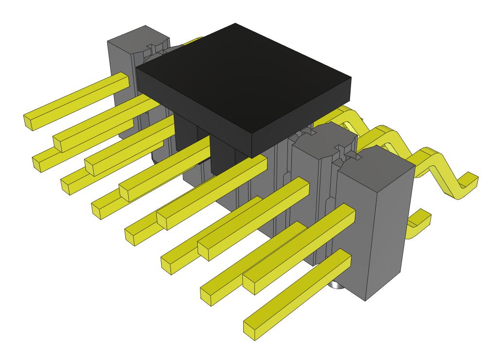 Samtec Tsm-107-01-L-Dh-A-P-Fr Connector, R/a Hdr, 14Pos, 2Row, 2.54mm, Smt