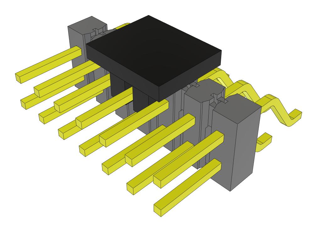 Samtec Tsm-107-01-L-Dh-P-Fr Connector, R/a Hdr, 14Pos, 2Row, 2.54mm, Smt