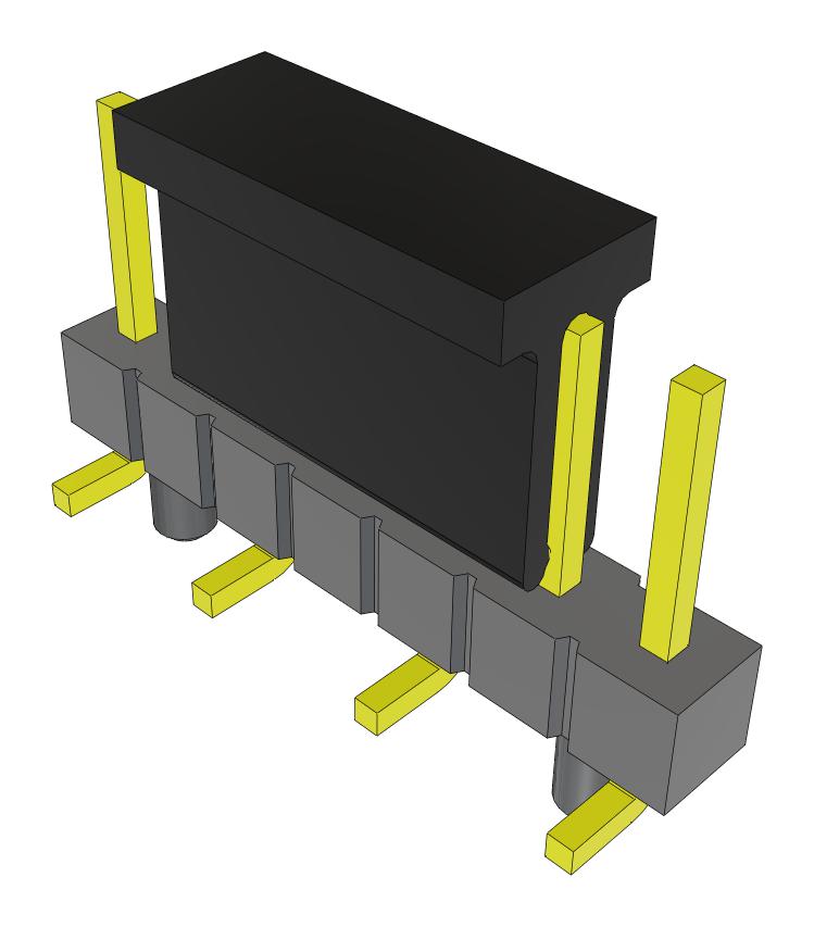 Samtec Tsm-107-01-L-Sv-A-P-Fr Connector, Header, 7Pos, 1Row, 2.54mm, Smt