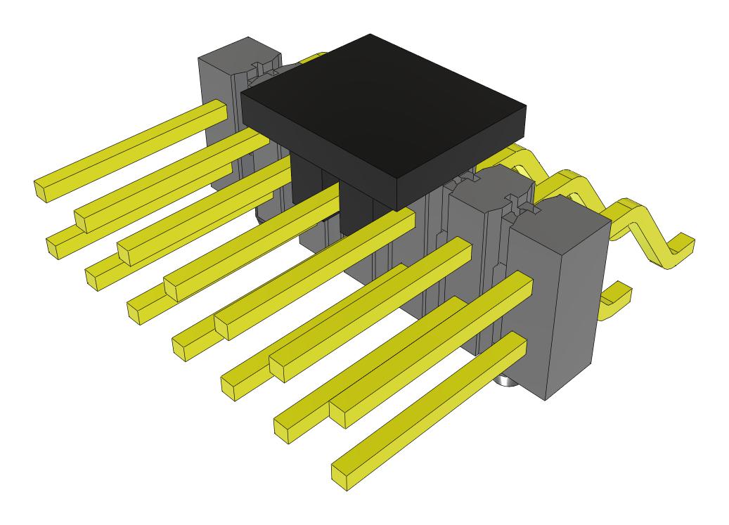 Samtec Tsm-107-02-L-Dh-A-P-Fr Connector, R/a Hdr, 14Pos, 2Row, 2.54mm, Smt