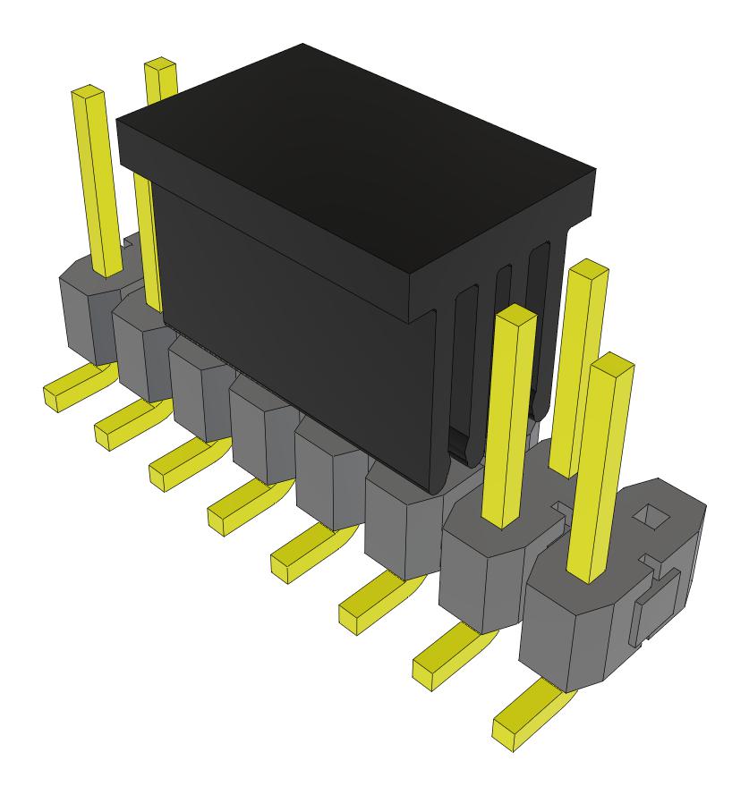 Samtec Tsm-108-01-L-Dv-016-P-Fr Connector, Header, 16Pos, 2Row, 2.54mm, Smt