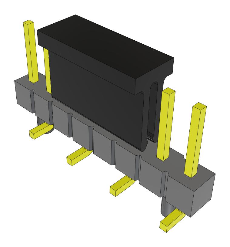 Samtec Tsm-108-01-L-Sv-A-P-Fr Connector, Header, 8Pos, 1Row, 2.54mm, Smt