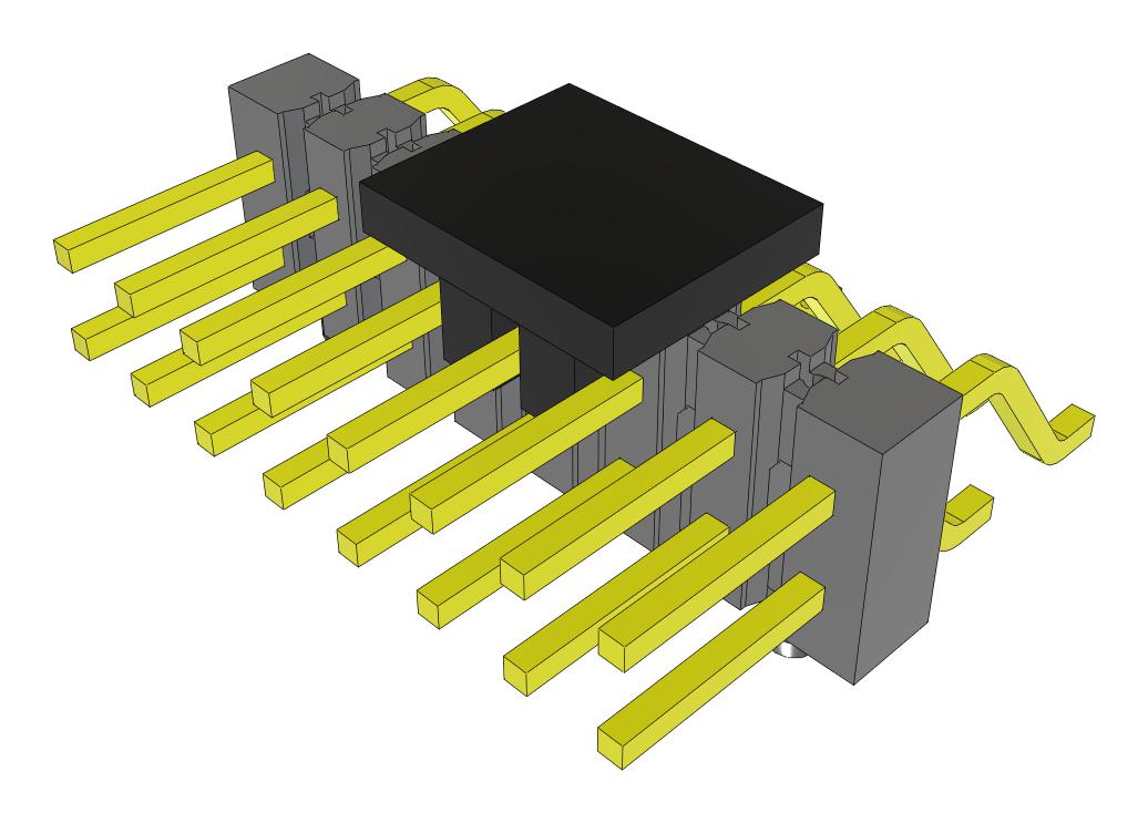 Samtec Tsm-108-01-S-Dh-A-P-Fr Connector, R/a Hdr, 16Pos, 2Row, 2.54mm, Smt