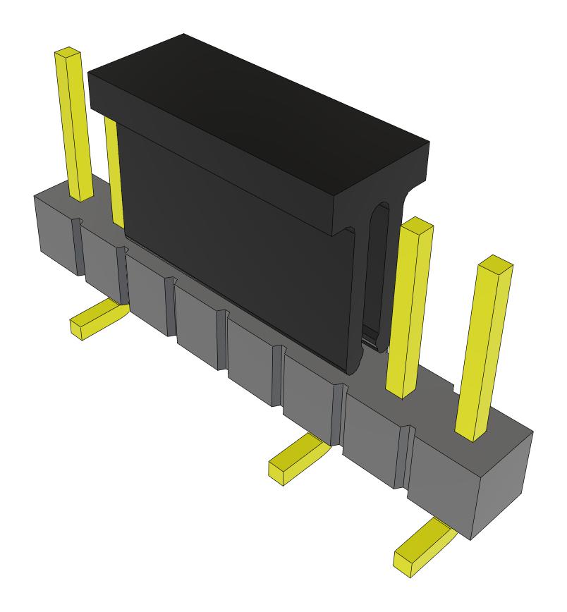 Samtec Tsm-108-01-T-Sv-005-P-Fr Connector, Header, 8Pos, 1Row, 2.54mm, Smt