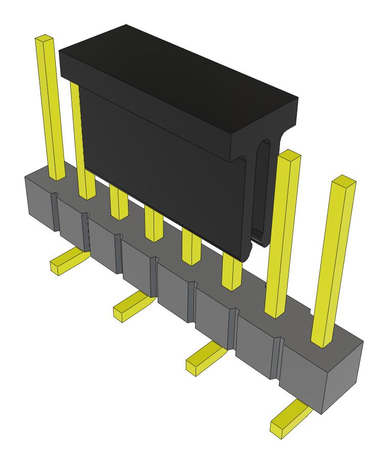 Samtec Tsm-108-02-Lm-Sv-P-Fr Connector, Header, 8Pos, 1Row, 2.54mm, Smt