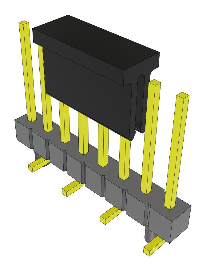 Samtec Tsm-108-03-L-Sv-A-P-Fr Connector, Header, 8Pos, 1Row, 2.54mm, Smt