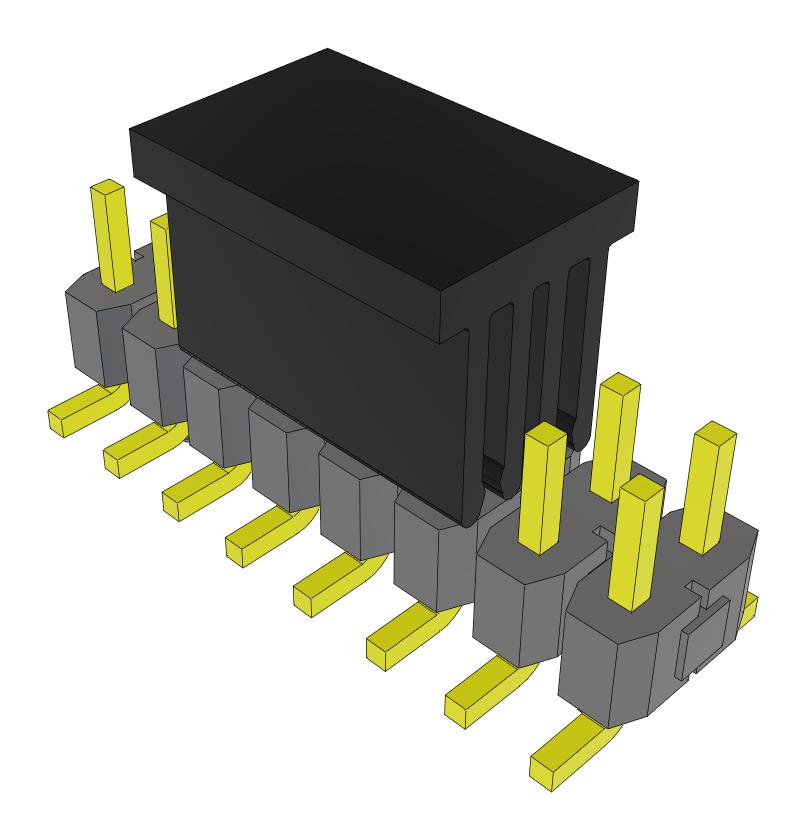 Samtec Tsm-108-04-S-Dv-A-P-Fr Connector, Header, 16Pos, 2Row, 2.54mm, Smt