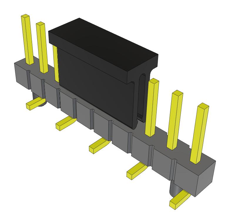 Samtec Tsm-110-01-F-Sv-A-P-Fr Connector, Header, 10Pos, 1Row, 2.54mm, Smt