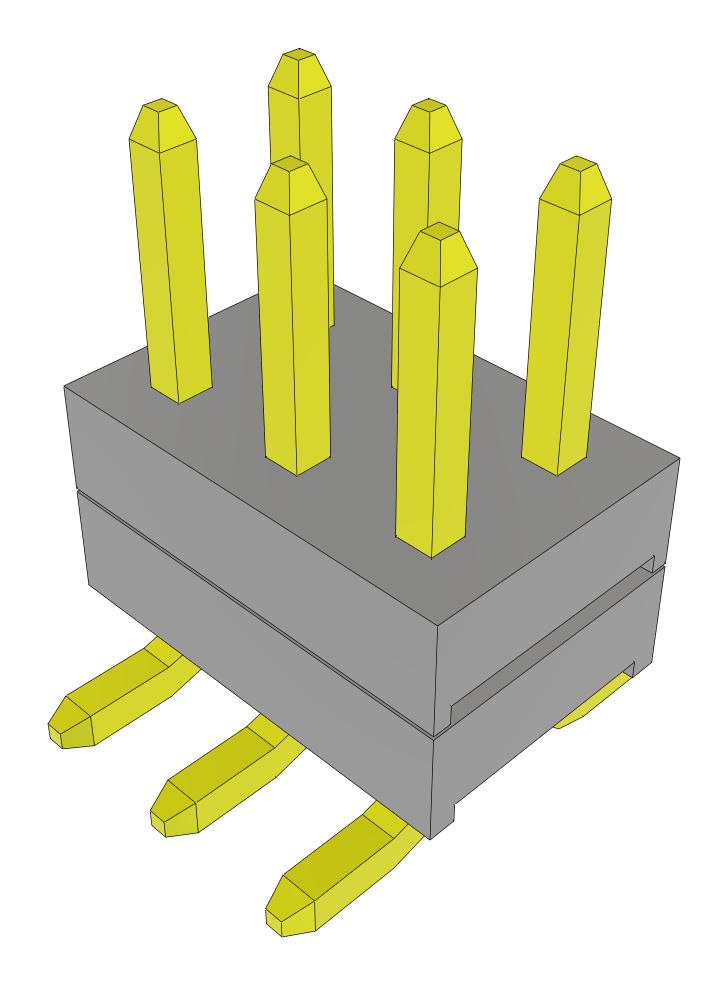 Samtec Tw-03-02-L-D-170-Sm-Fr Stacking Connector, Hdr, 6Pos, 2Row, 2mm