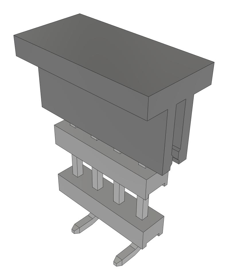 Samtec Tw-04-03-T-S-270-Sm-P-Fr Stacking Connector, Hdr, 4Pos, 1Row, 2mm