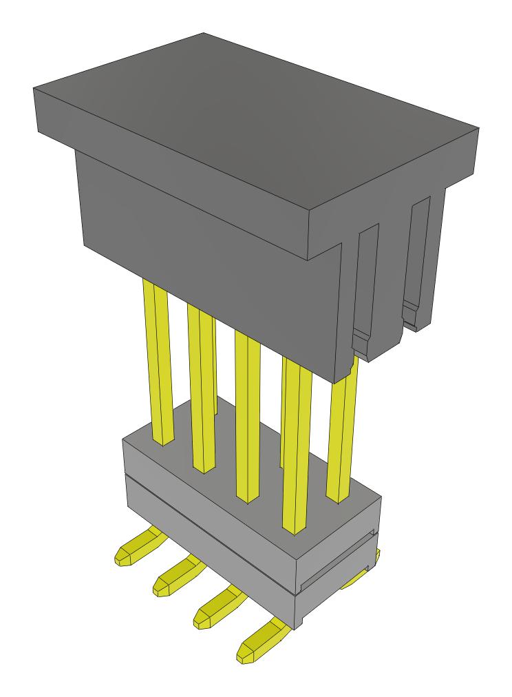 Samtec Tw-04-06-L-D-170-Sm-P-Fr Stacking Connector, Hdr, 8Pos, 2Row, 2mm