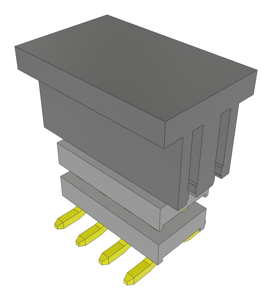 Samtec Tw-04-09-L-D-205-Sm-P-Fr Stacking Connector, Hdr, 8Pos, 2Row, 2mm