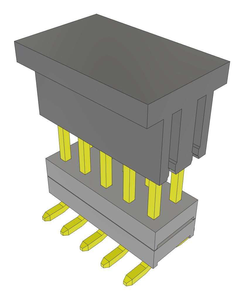 Samtec Tw-05-03-F-D-170-Sm-P-Fr Stacking Connector, Hdr, 10Pos, 2Row, 2mm