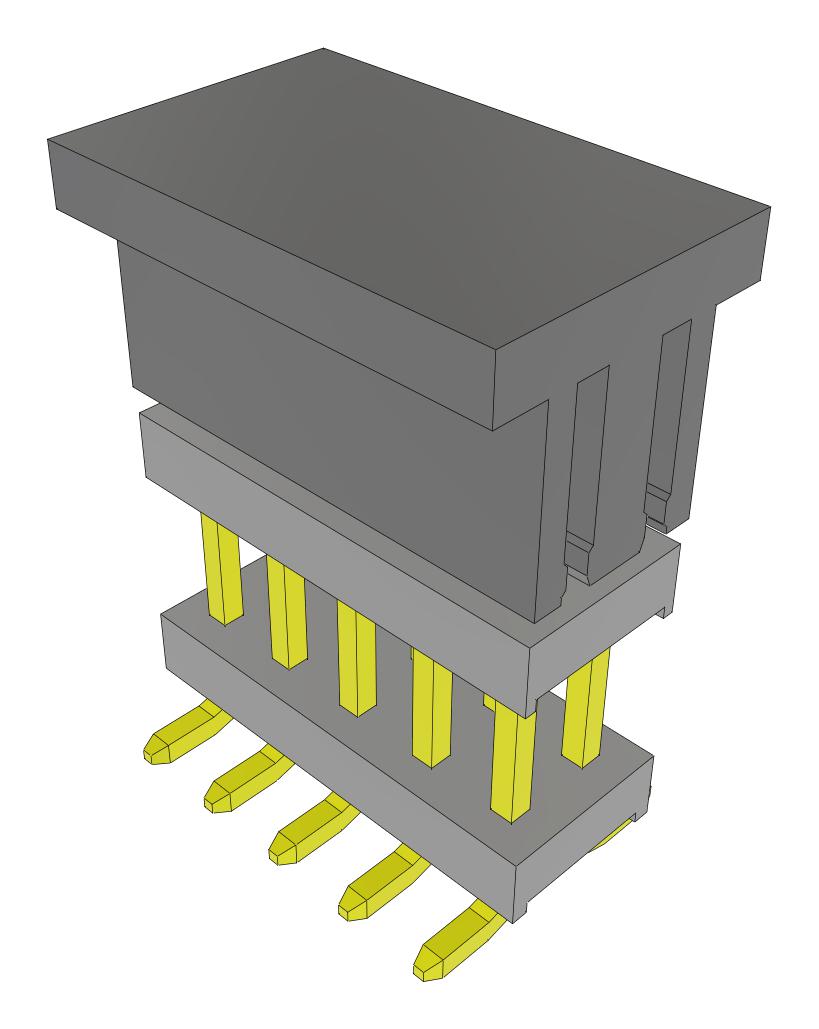 Samtec Tw-05-04-L-D-217-Sm-P-Fr Stacking Connector, Hdr, 10Pos, 2Row, 2mm