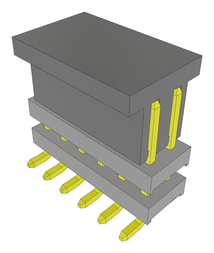 Samtec Tw-06-09-F-D-215-Sm-P-Fr Stacking Connector, Hdr, 12Pos, 2Row, 2mm