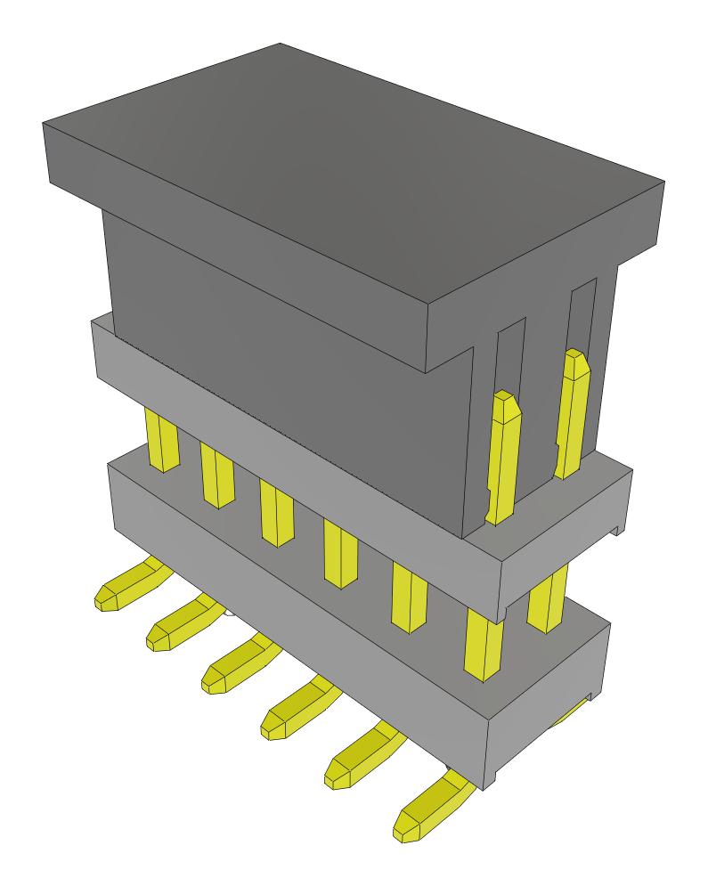 Samtec Tw-06-09-F-D-285-Sm-A-P-Fr Stacking Connector, Hdr, 12Pos, 2Row, 2mm