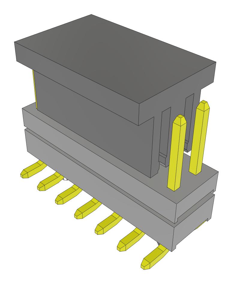 Samtec Tw-07-09-F-D-200-Sm-A-P-Fr Stacking Connector, Hdr, 14Pos, 2Row, 2mm