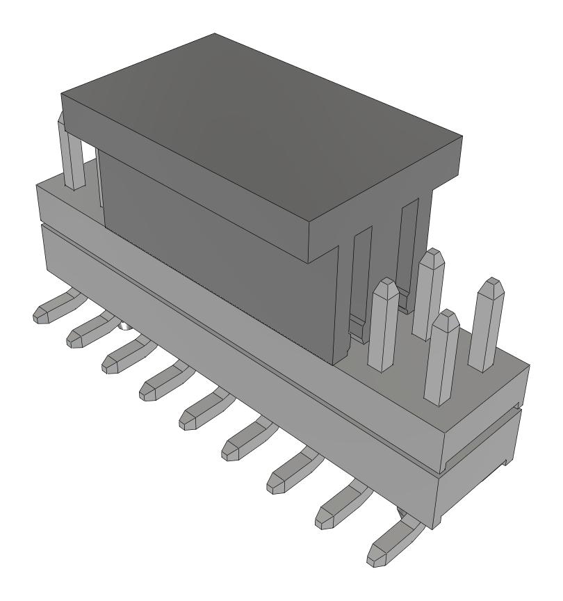 Samtec Tw-09-02-T-D-195-Sm-A-P-Fr Stacking Connector, Hdr, 18Pos, 2Row, 2mm