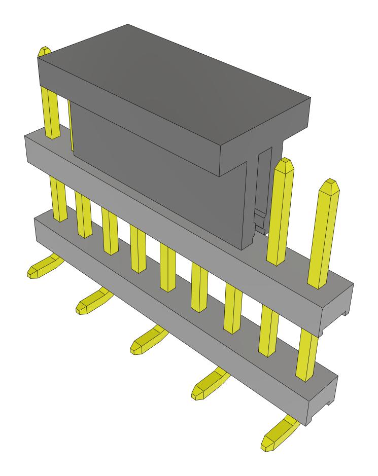 Samtec Tw-09-04-F-S-393-Sm-P-Fr Stacking Connector, Hdr, 9Pos, 1Row, 2mm