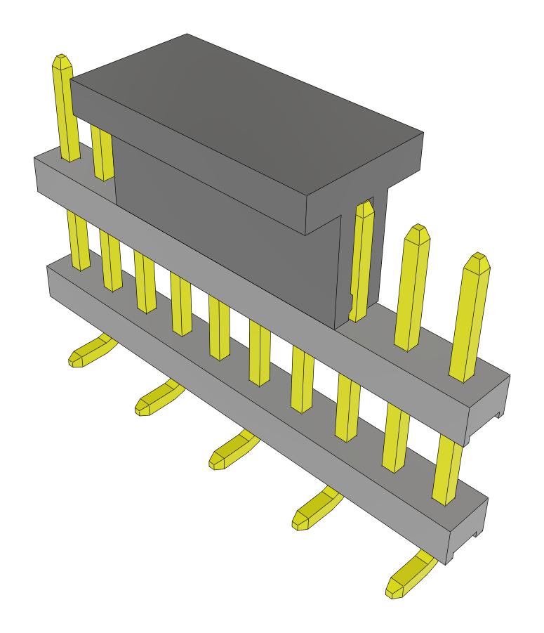 Samtec Tw-10-03-F-S-283-Sm-P-Fr Stacking Connector, Hdr, 10Pos, 1Row, 2mm