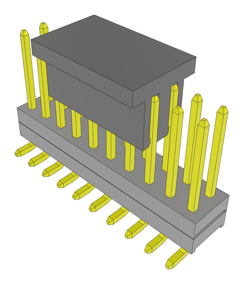 Samtec Tw-10-03-L-D-170-Sm-P-Fr Stacking Connector, Hdr, 20Pos, 2Row, 2mm