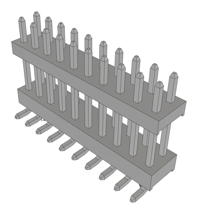 Samtec Tw-10-04-T-D-375-Sm-A-Fr Stacking Connector, Hdr, 20Pos, 2Row, 2mm