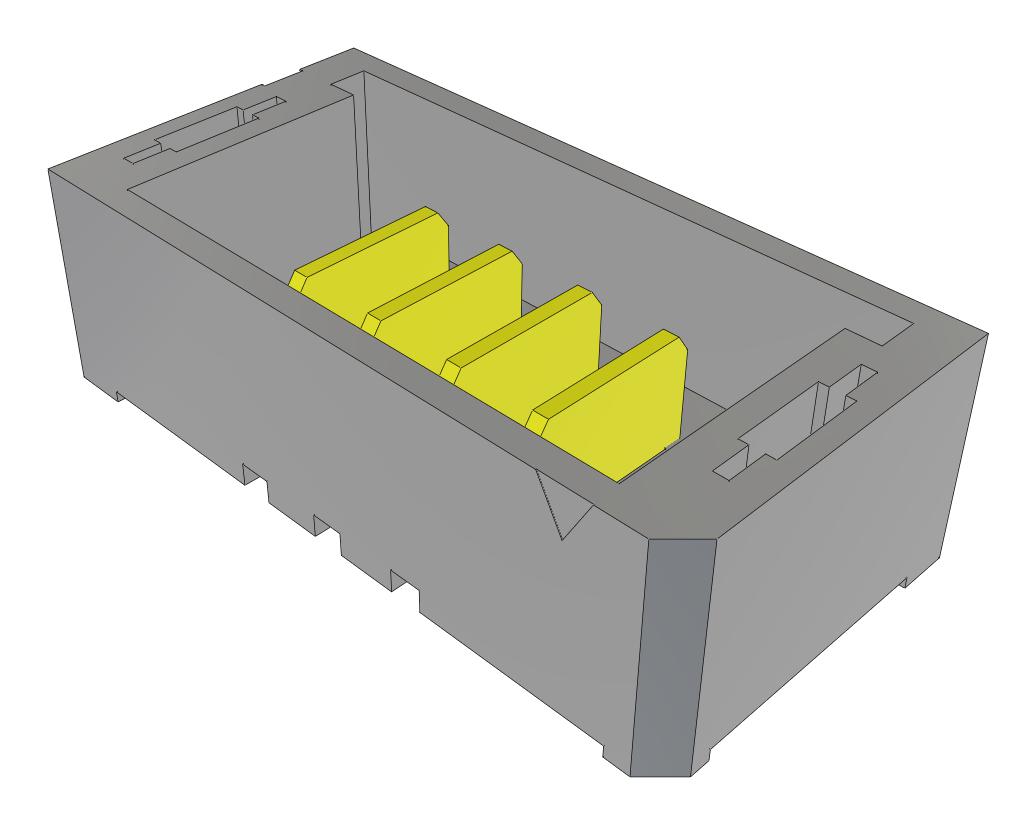 Samtec Umpt-04-01.5-T-V-S-Fr Connector, Hdr, 4Pos, 1Row, 2mm