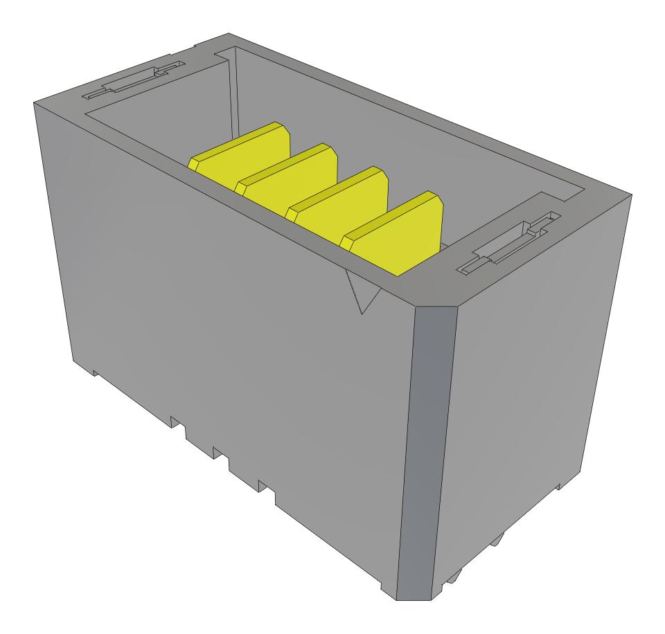 Samtec Umpt-04-06.5-G-V-S-W-Fr Connector, Hdr, 4Pos, 1Row, 2mm