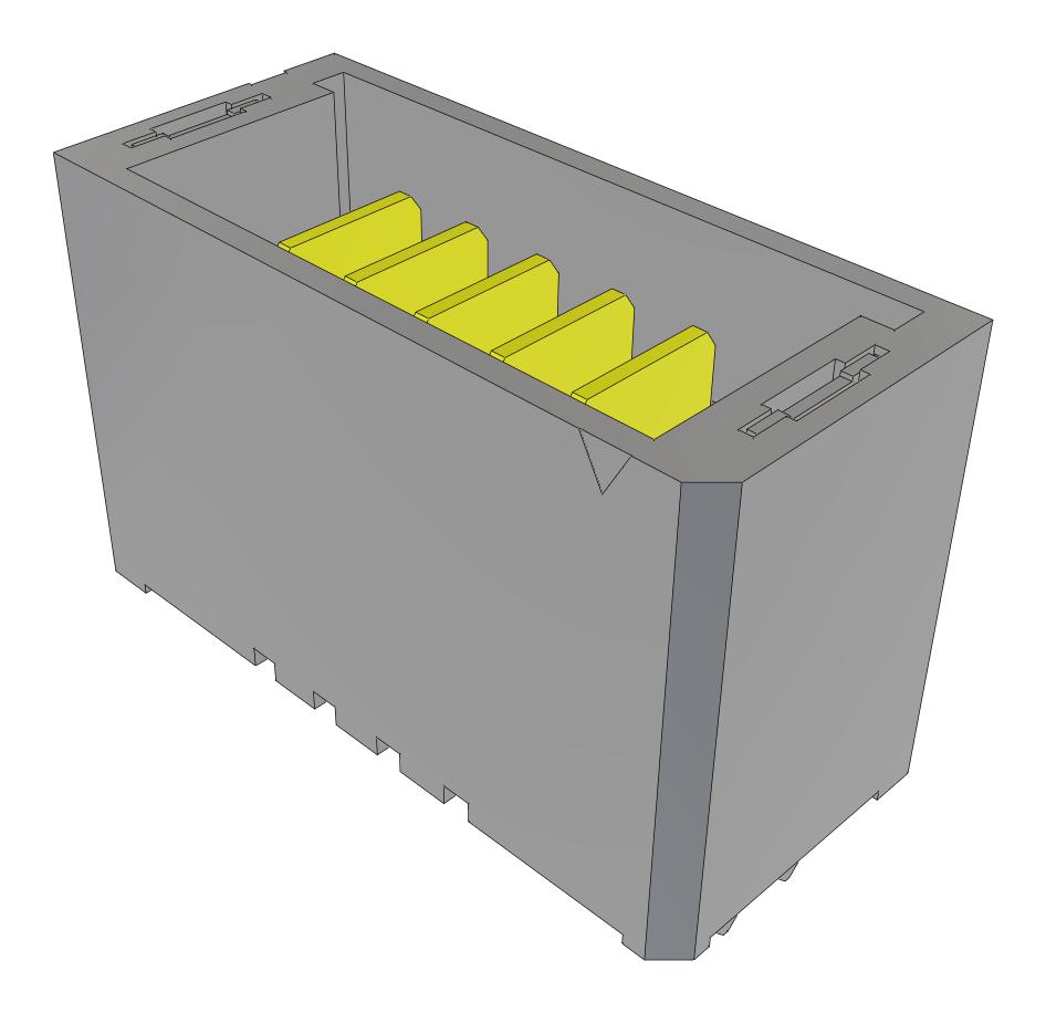 Samtec Umpt-05-07.5-G-V-S-W-Fr Connector, Hdr, 5Pos, 1Row, 2mm