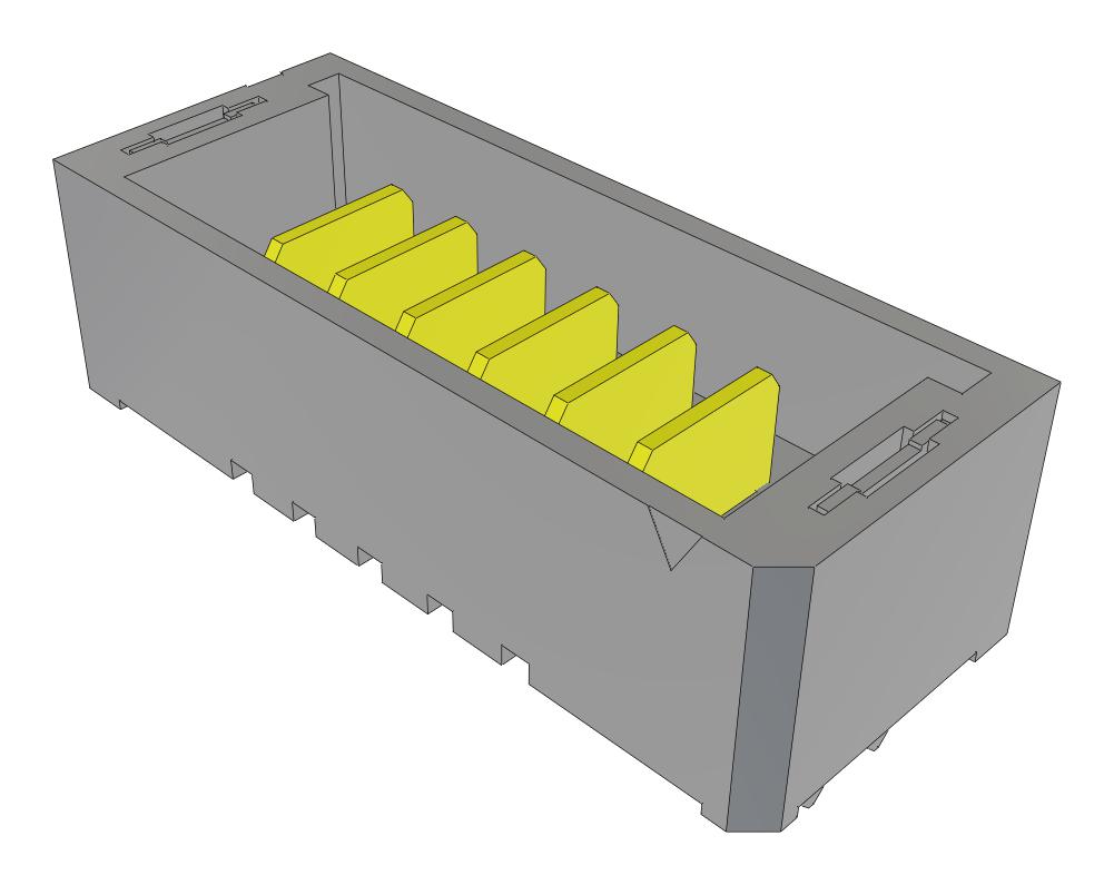 Samtec Umpt-06-02.5-S-V-S-W-Fr Connector, Hdr, 6Pos, 1Row, 2mm