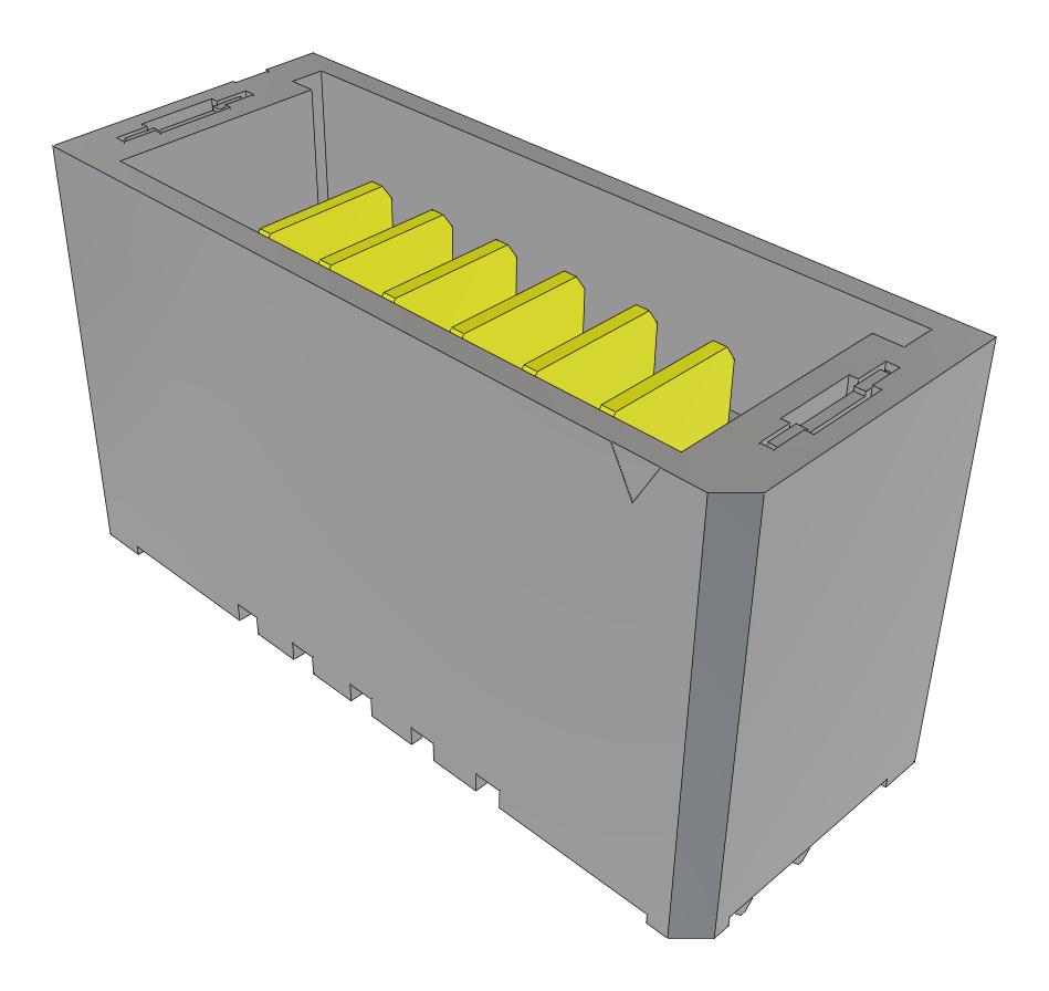 Samtec Umpt-06-07.5-S-V-S-W-Fr Connector, Hdr, 6Pos, 1Row, 2mm