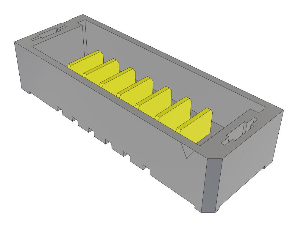 Samtec Umpt-07-01.5-L-V-S-Fr Connector, Hdr, 7Pos, 1Row, 2mm