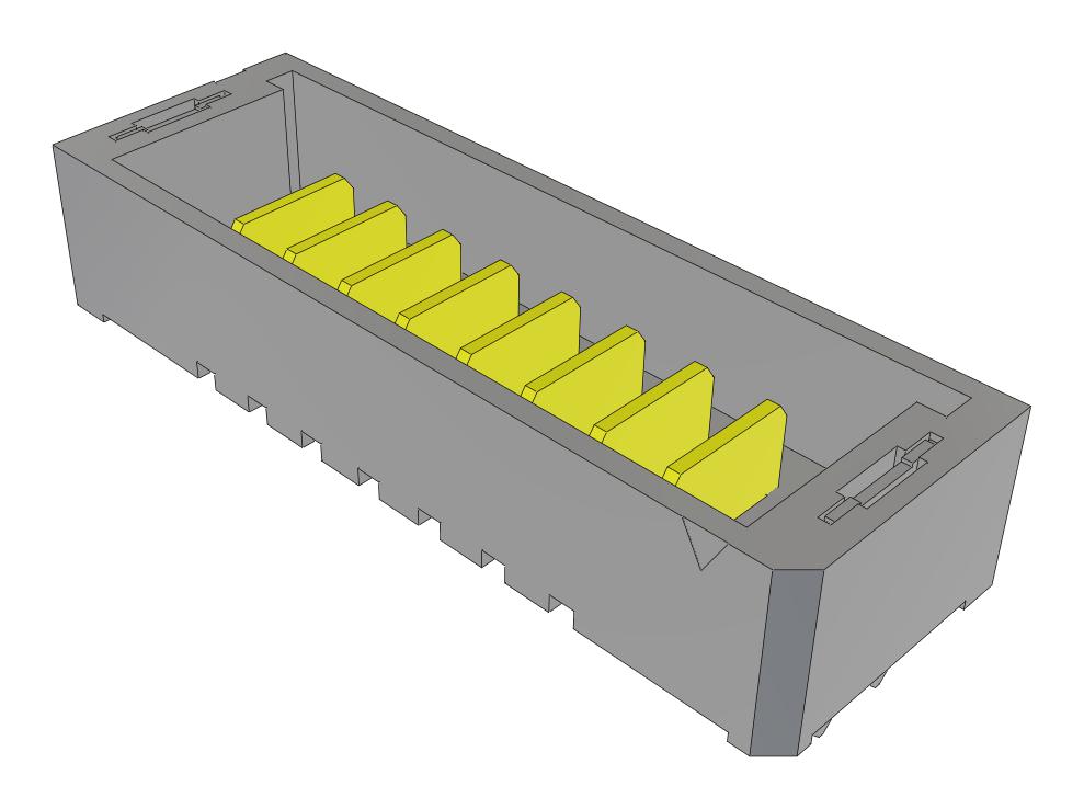 Samtec Umpt-08-01.5-G-V-S-W-Fr Connector, Hdr, 8Pos, 1Row, 2mm