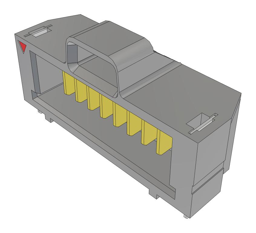 Samtec Umpt-08-01-L-Ra-Wt-P-Fr Connector, R/a Hdr, 8Pos, 1Row, 2mm