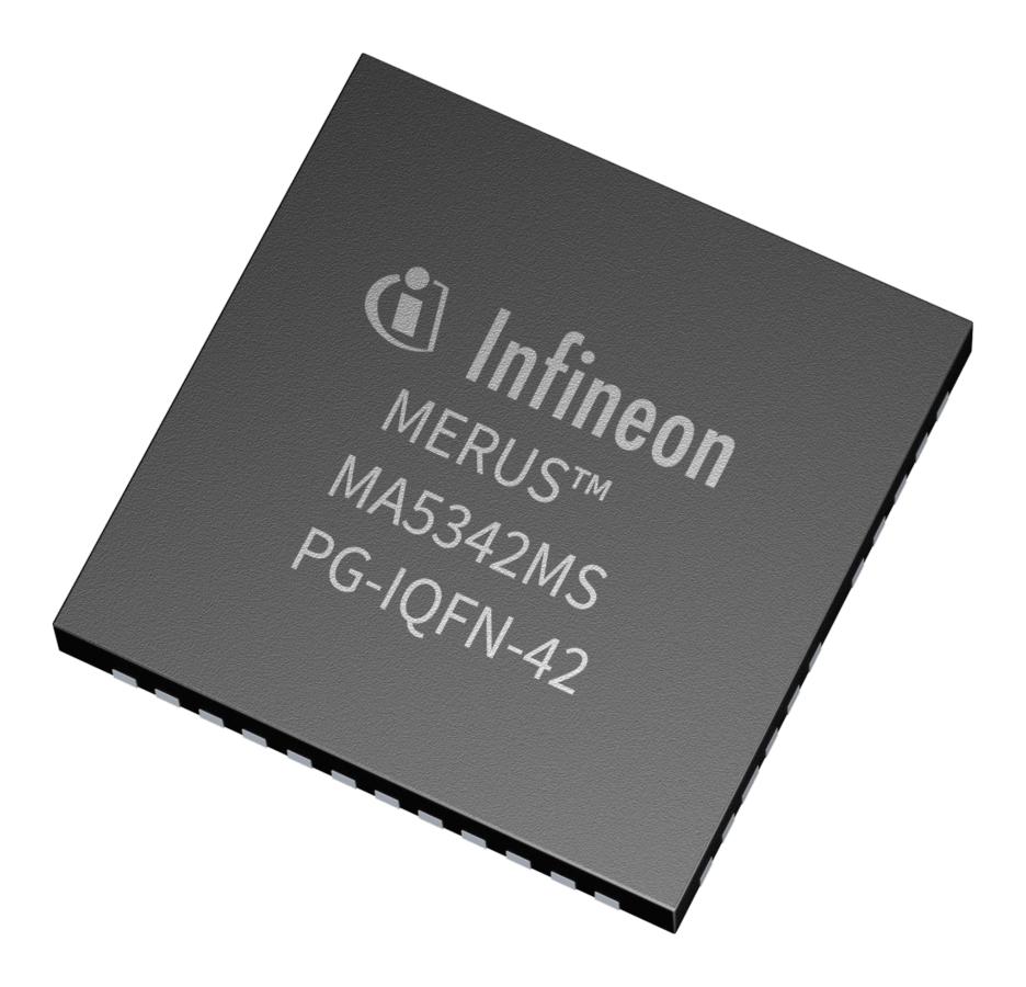 Infineon Ma5342Msxuma1 Audio Amplifier, D Class, 2-Ch, Pqfn-42