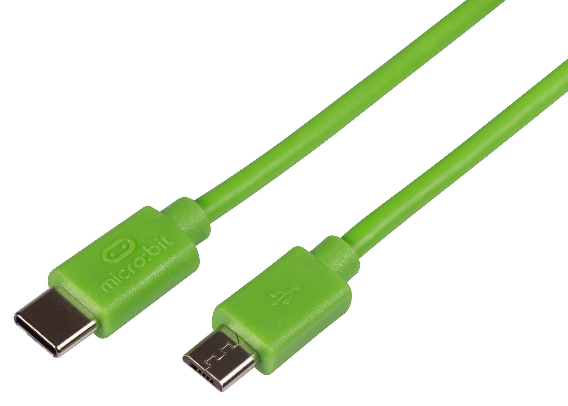 Bbc Micro:bit Mefusbg30Cv1 Usb Cable, 2.0 C Plug-Micro Plug, 300mm