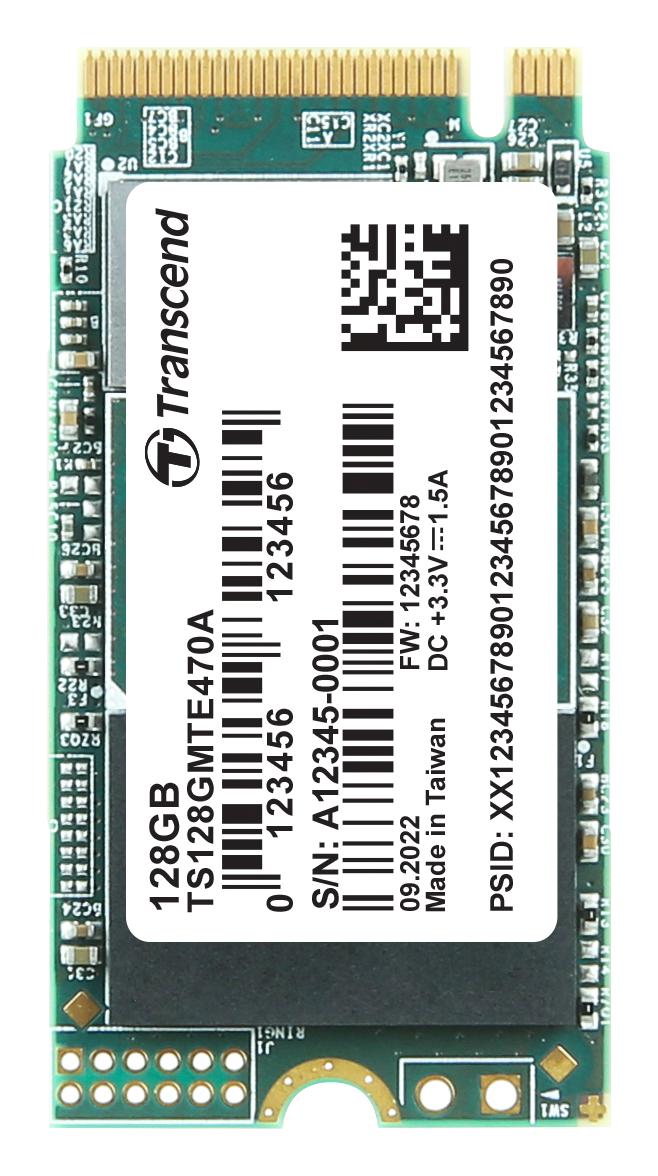 Transcend Ts128Gmte470A Ssd, Pcie/nvme, 3D Nand, 128Gb