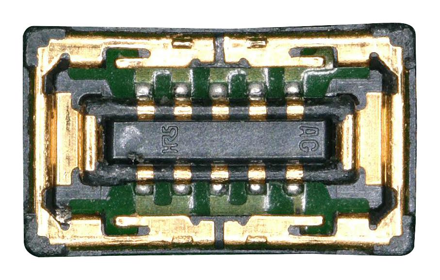 Hirose Bm56G-10Ds-0.35V(51) Mezzanine Connector, Rcpt, 10Pos, 2Row/0.35mm