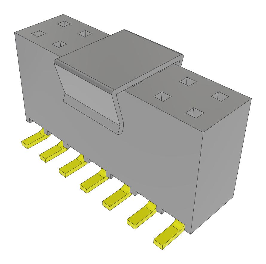 Samtec Ssw-107-22-S-D-Vs-P-Fr Pc Board Connectors