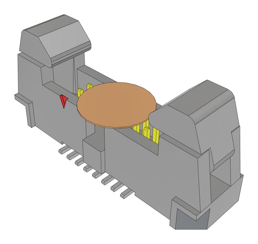 Samtec Ehf-108-01-L-D-Sm-K-Fr Pin Headers Pc Board Connectors