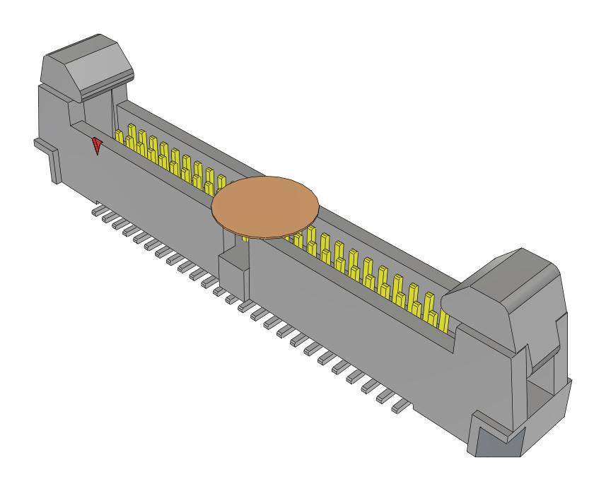 Samtec Ehf-125-01-F-D-Sm-K-Fr Pin Headers Pc Board Connectors